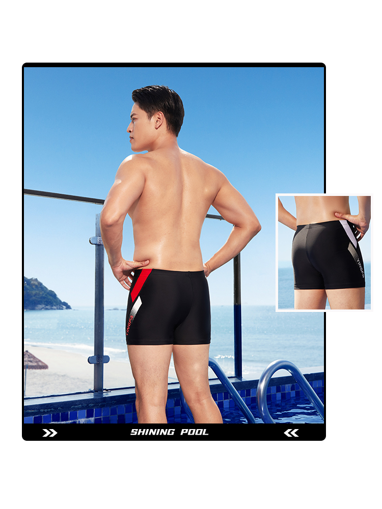 Y3959,男士平角泳褲,圖片5