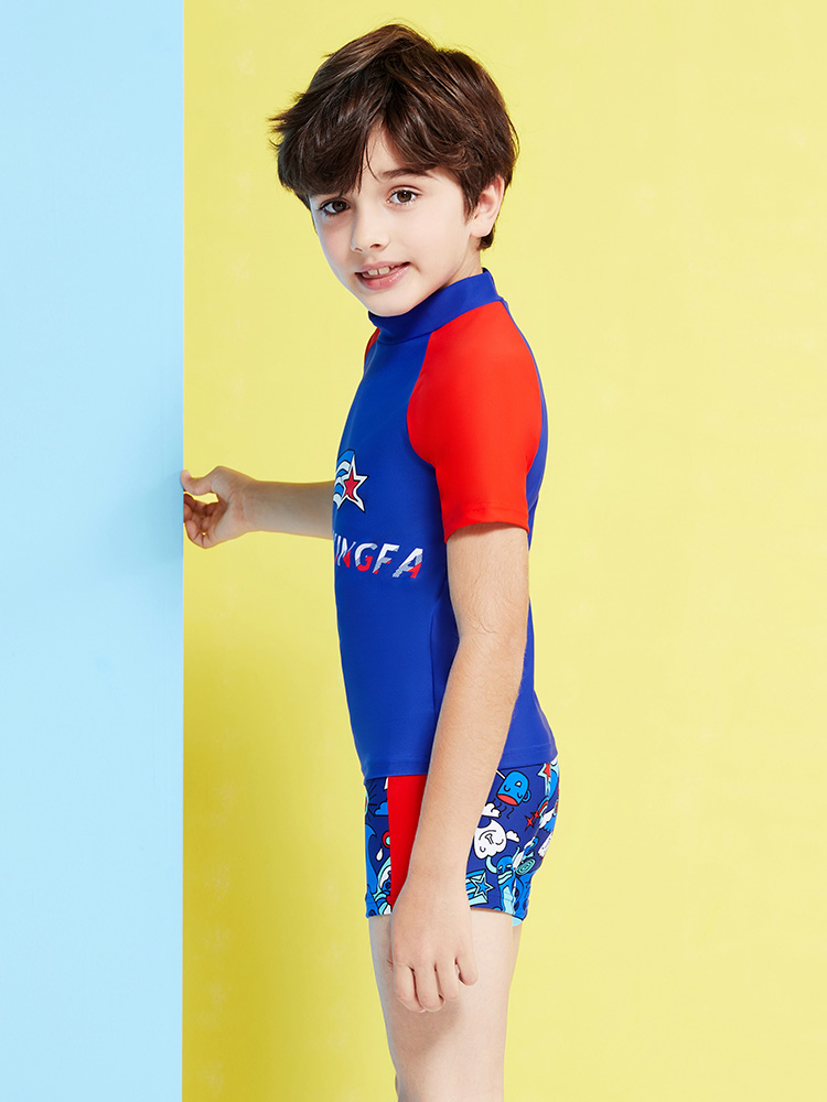 Y0559,男童分體泳衣,圖片3