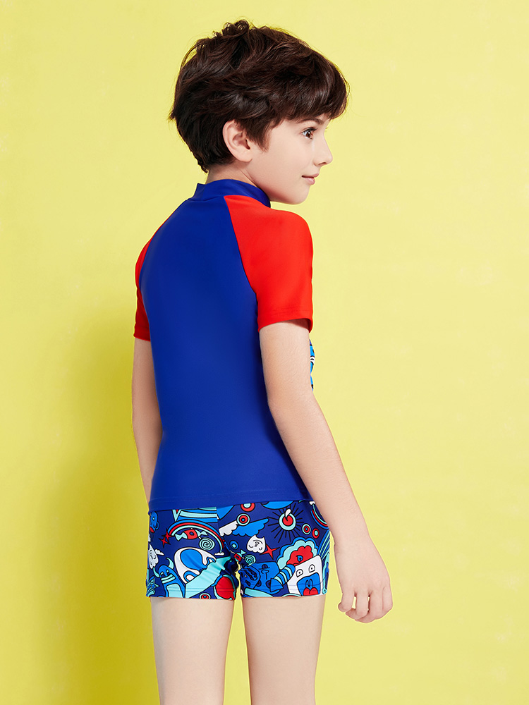 Y0559,男童分體泳衣,圖片5