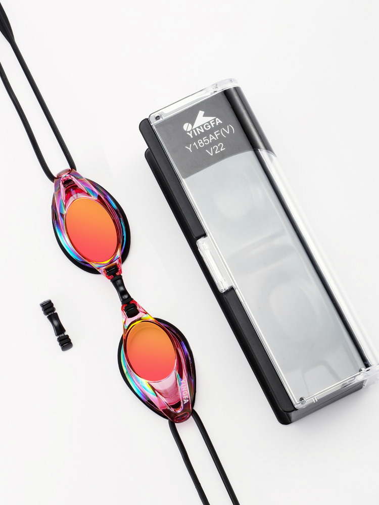 Y185AF(V),防霧炫彩電鍍膜泳鏡,圖片4
