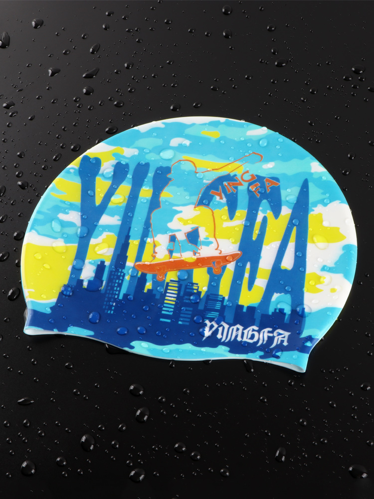 CN201,印花泳帽,圖片3