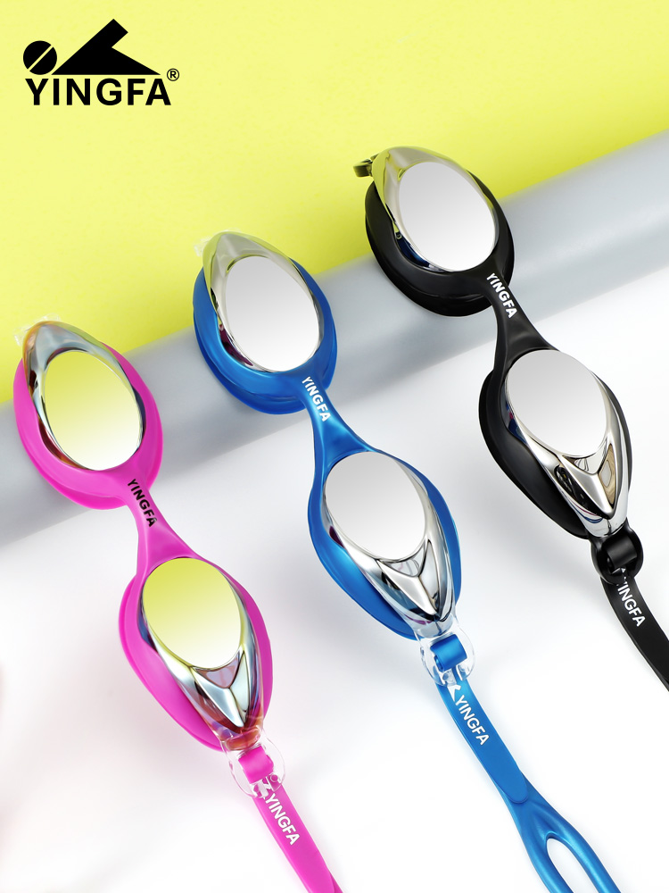 Y770AF(M),防霧男女士鍍膜泳鏡,圖片1