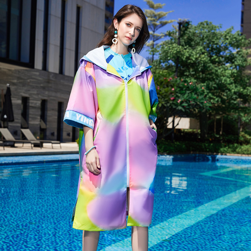 Y03,雙面絨印花毛巾衣(女),圖片5