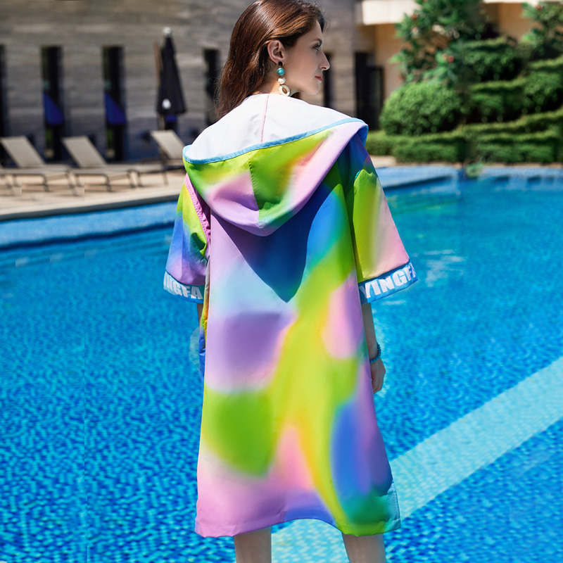 Y03,雙面絨印花毛巾衣(女),圖片2