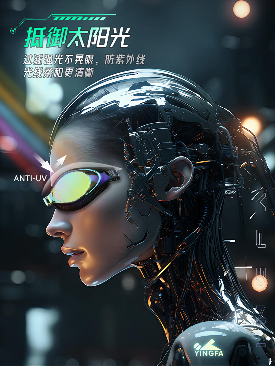 OK2600AF(V)-DZ-02,鍍膜近視泳鏡,圖片3