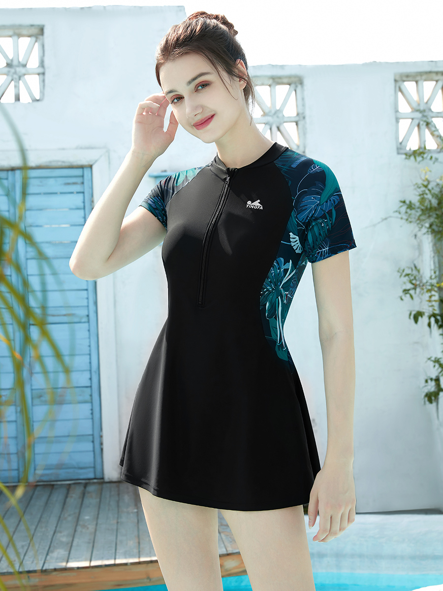 24B903,裙式連體泳衣,圖片2