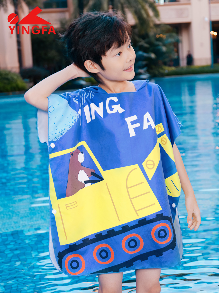 Y16,兒童浴袍,圖片3