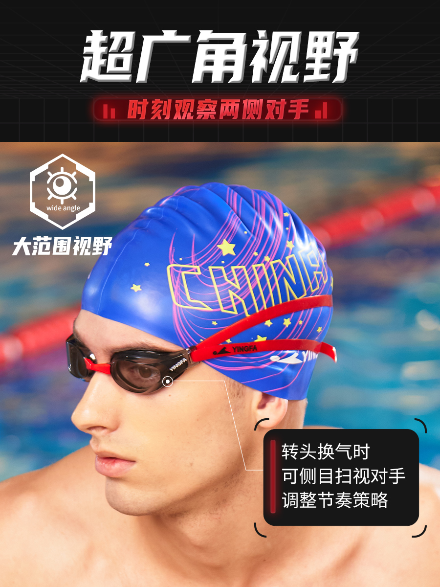 Y550AF,競速泳鏡,圖片3