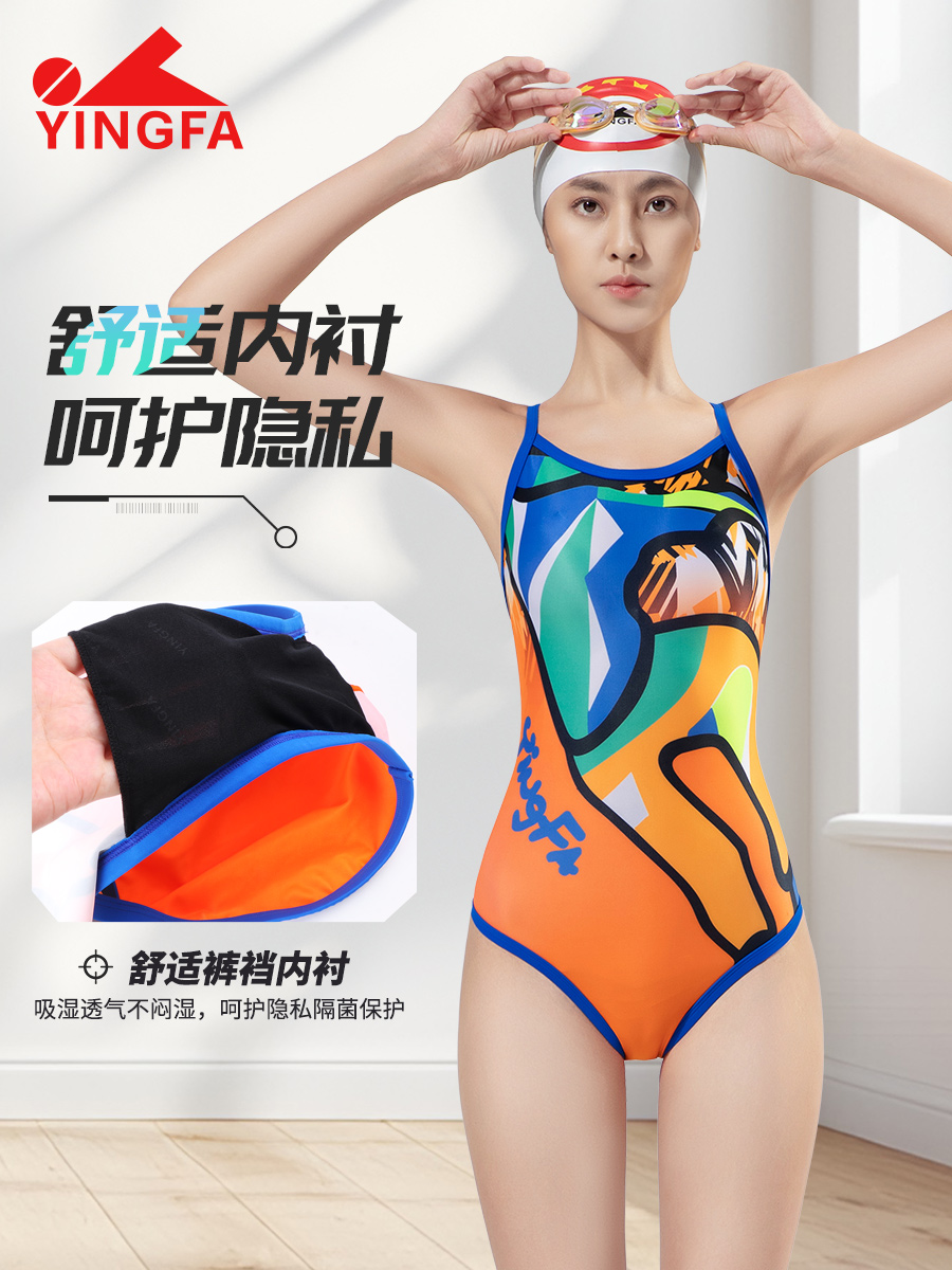 8072,競技三角連體泳衣,圖片5