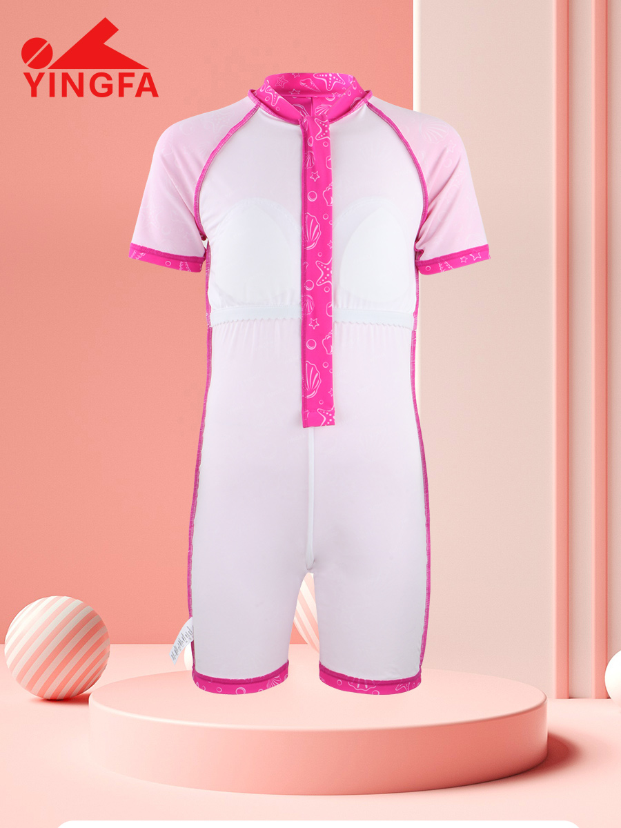 25U732,女童連體平角泳衣,圖片5