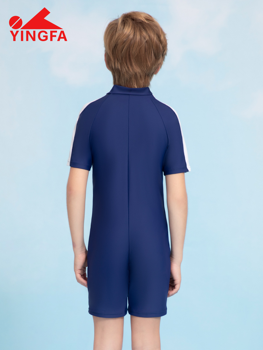 25U238,男童連體平角泳衣,圖片4