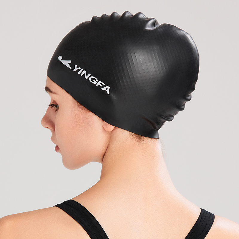 C0068,成人顆粒防滑游泳帽,圖片5